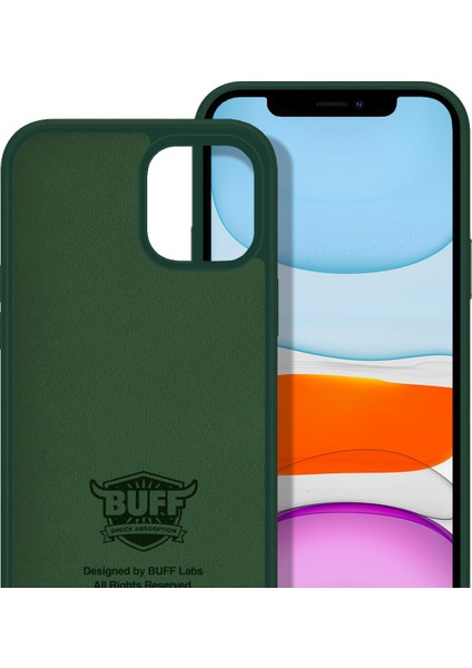 Buff iPhone 11 Rubber S Kılıf Green fırsatları
