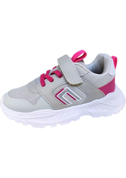 Neon Çocuk Filet Ünisex Spor Gri