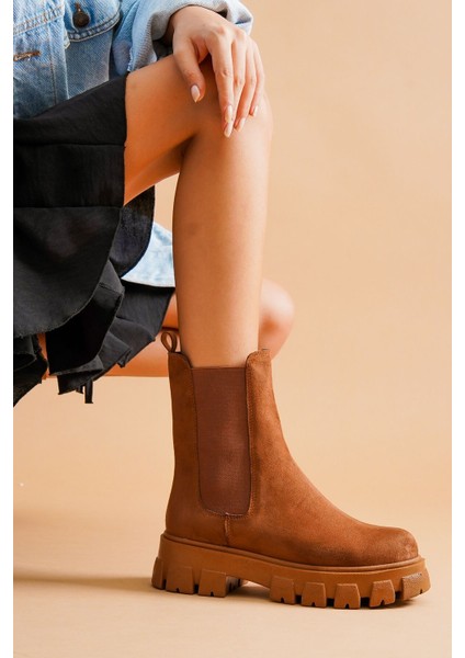 Senni Taba Yandan Lastikli Kalın Taban Günlük Bot fiyatları