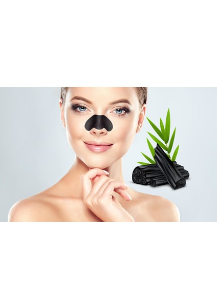 Charcoal Pore Strip Kömürlü Siyah Nokta Plasteri -6x2 Adet