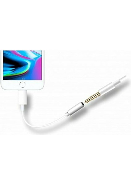 Apple Apple iPhone Uyumlu Lightning 3.5mm Kulaklık Dönüştürücü