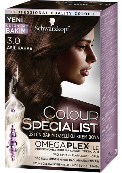 Loreal Paris Schwarzkopf Saç Boyası Colour Specialist No:3-0 As