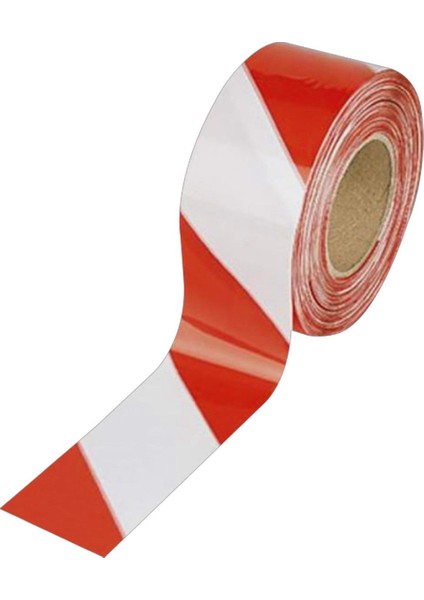 500 Metre Çok Amaçlı Emniyet Şeridi Kırmızı Beyaz x 5 Adet modelleri