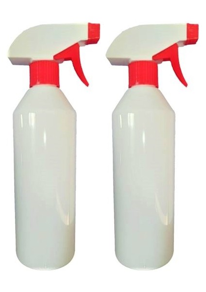 2 Adet 500 Ml Püskürtücü Temizlik Çiçek Sulama Berber Haşere Sprey Şişe Fısfıs