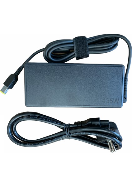 Ata Elektronik Lenovo 20 Volt 6.75 Amper Laptop Notebook  Adaptör Şarj Aleti 20V 6.75A  Uç Ölçüsü USB Uç