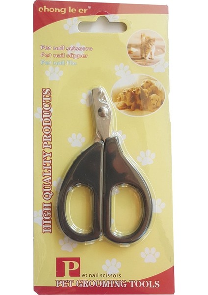 Kedi Köpek Tırnak Makası 8 x 5.5 cm Siyah