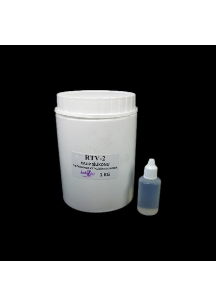 Rtv2 Kalıp Silikonu Döküm Tipi Sıvı Plastik 1 kg