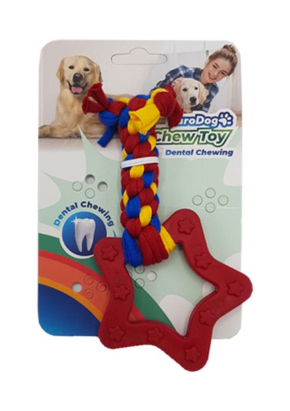 Pls.yldz Diş Kaşıma 14,5cm (Sarı-Kır-Mavi)