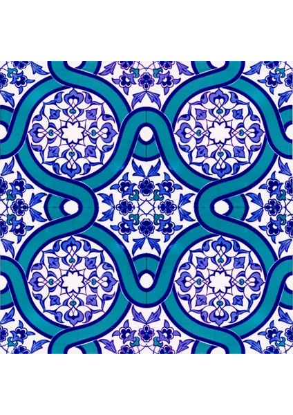 AC28 20 x 20 Dekoratif Çini