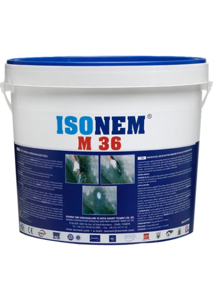 Isonem M36 Suyu Anında Donduran Şok Tozu 18 kg