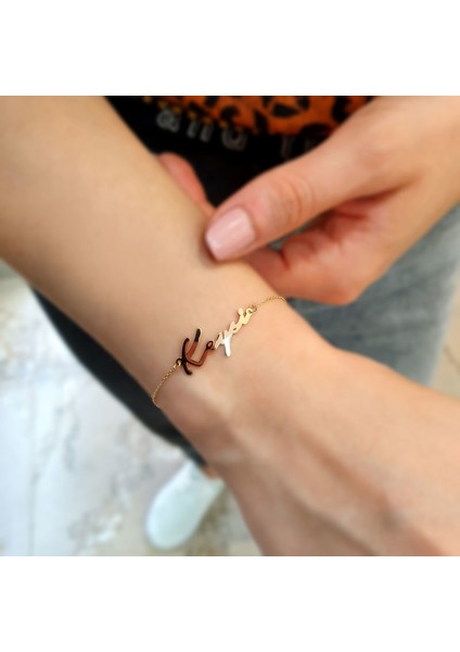 14 Ayar Altın Isim Bileklik fiyatları