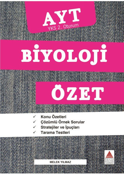 AYT Biyoloji Özet - Melek Yılmaz