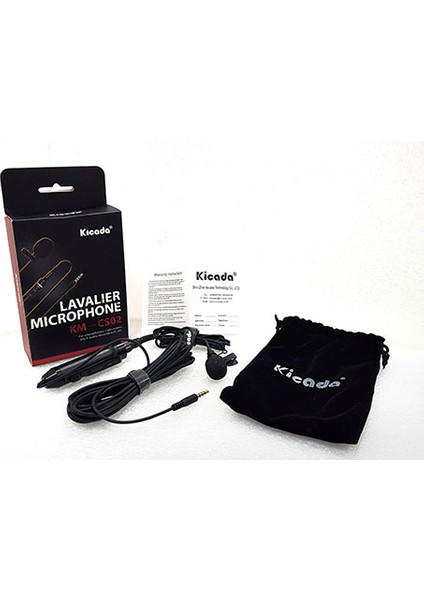 Fc Kicada KM-C02 Yaka Mikrofonu