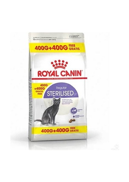 Fhn Sterilised 37 Kısırlaştırılmış Kedi Maması 400+400 gr