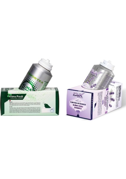 Lavanta ve Elma Kokulu Klima Bombası 150 Ml. x 2 Ad.