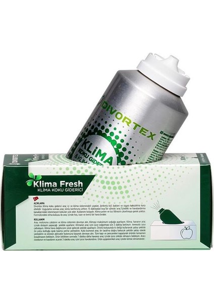 Lavanta ve Elma Kokulu Klima Bombası 150 Ml. x 2 Ad.