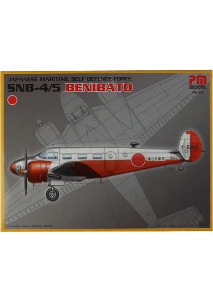 PM-305 Snb-4/5 Benibato Model Uçak 1:72