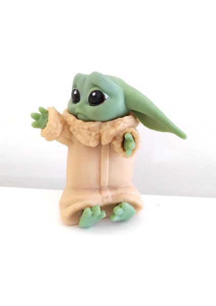 Star Wars 3D Baby Yoda Mini Figür Oyuncak 6cm 9142