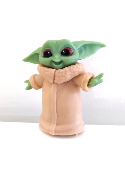 Star Wars 3D Baby Yoda Mini Figür Oyuncak 6cm 9144