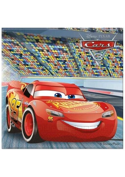 Kağıt Peçete Cars 3 33 x 33 cm