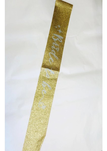 Bride To Be Kuşak Gold 150 cm