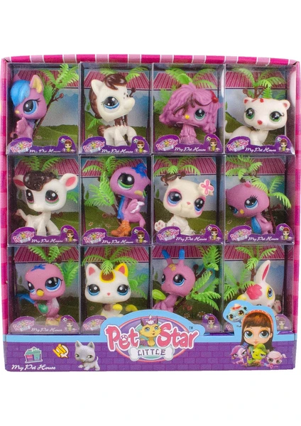 Littlest Pet Shop Neşeli Minişler 12LI Set