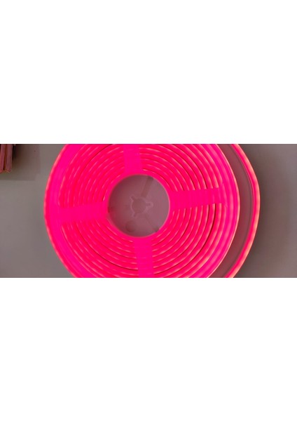 CT-4555 12V Pembe Neon Led Flexible 5 Metre