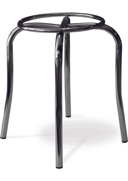 6 Adet Cappucino Mutfak Tabure Metal Tabure Profil Tabure Istiflenebilir