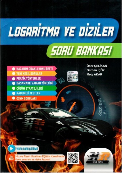 Hız ve Renk Yayınları Logaritma ve Diziler Soru Bankası