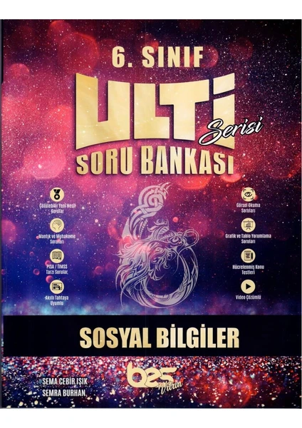 Bes yayınları 6. Sınıf Sosyal Bilgiler Ulti Soru Bankası