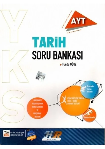 Hız ve Renk Yayınları AYT Tarih Soru Bankası