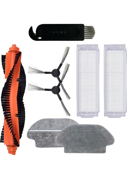 Xiaomi Mop Pro Robot Süpürge 8'li Yedek Parça Seti
