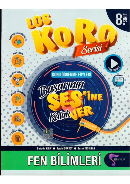 8. Sınıf Lgs Fen Bilimleri Koro Serisi Föyleri - Bahadır Kılıç