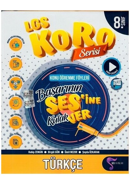 8. Sınıf Lgs Türkçe Koro Serisi Föyleri - Birgül Gün