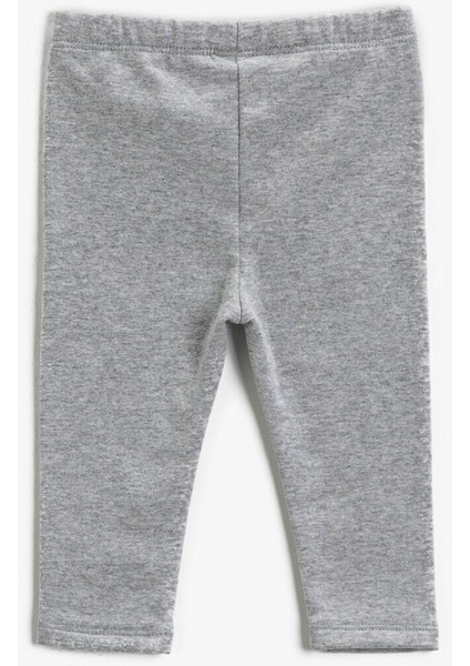 Kız Bebek Baskılı Pamuklu Eşofman Altı fiyatları