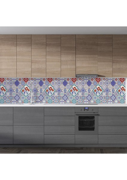 Mutfak Tezgah Arası Folyo Fayans Kaplama Folyosu Türk Karo 60 x 500 cm fiyatları