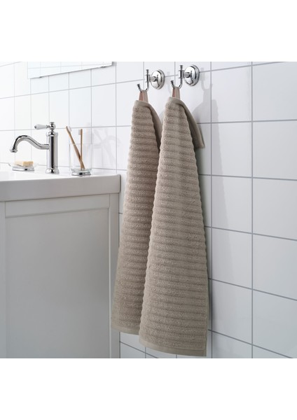 Flodalen Yüksek Emicili El Havlusu Koyu Bej 40X70 cm fırsatları
