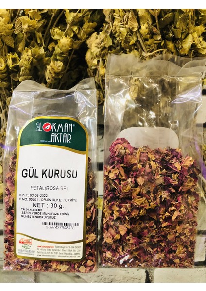 Gül Kurusu 30 gr