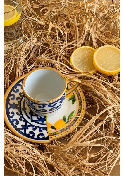 Limon Serisi Hediye Paketli 2'li Fincan Takımı fırsatları