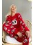 Pijama Evi Life Panda Desenli Kadın Peluş Pijama Takımı