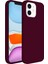 Buff iPhone 11 Rubber S Kılıf Plum 2