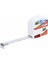 12355 Şerit Metre Beyaz Stoplu 5 M x 19 mm 1