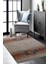 Dijital Baskılı Kaymaz Dot Taban Makinede Yıkanabilir Krem Kilim Desenli Halı YOLLUK-D653 2