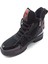 Siyah Kadın Sneaker Bot Ayakkabı 3