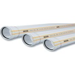 Fırat Pvc Pimaş Dublex Atık Su Borusu 100 X250 mm Bakır Renk Özelliği ile Dayanıklı Parça