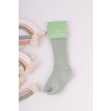 Fleur De Vie Bebek Dizaltı Çorap  Ince Fitilli Mint Yeşil