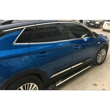 Blueoto Opel Grandland x Cam Çıtası 2017-2021 Cam Çıta Çerçevesi Komple Set Kromu Nikelajı 14 Parça Full Set