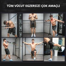 Mbois 11 Parça Lateks Egzersiz Bandı Çekme Halatı Egzersiz Seti