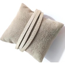 Hd Marketim Hakiki Deri Beyaz Bileklik Yeni Sezon Eskitme Tarz