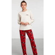 Catherine's Nautıca W209 O Yaka Kadın Pijama Takımı